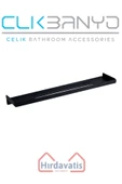 ÇELİK BANYO Paris DKP Etejer 30cm Mat Siyah thumbnail 3