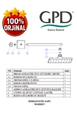 GPD ADS05 Ankastre Duş Başlığı (200X200) thumbnail 5