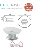 ÇELİK BANYO Paslanmaz Pirinç Dilek Set Üstü Sabunluk thumbnail 2