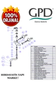 GPD Adrio MAL120 Aplike Lavabo Bataryası thumbnail 5