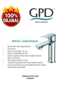 GPD Provido MLB155 Lavabo Bataryası thumbnail 4