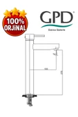 GPD Espina MSL70-S Set Üstü Lavabo Bataryası thumbnail 2