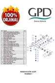 GPD Pedra MBB160 Banyo Bataryası thumbnail 5