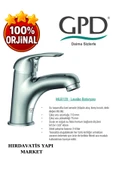 GPD MLB120- ADRİO LAVABO BATARYASI - GPD thumbnail 4