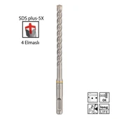 BOSCH PRO SDS PLUS-5X 10X160 MM thumbnail 1