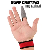 Fujin Pro Angler Surf Casting Atış Eldiveni Red thumbnail 2