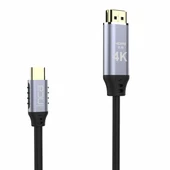 INCA ITCH-02TX 2metre TYPE-C - HDMI Görüntü Kablosu 4K thumbnail 1