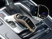 Carg7 Bluetooth Araç FM Transmitter Usb Girişli thumbnail 3
