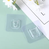 Geçmeli Eşya Sabitleme Klipsleri Şeffaf 4 lü Set thumbnail 2