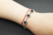 Sedef 925 Ayar Oltu Taşlı Gümüş Bileklik thumbnail 2