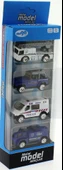 4'Lü Die Cast Polis Seti thumbnail 4