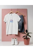 Oversize Mini Fare Dalgıç Tasarım unisex T-shirt thumbnail 9