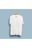 Oversize Düz Beyaz T-shirt thumbnail 2