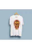 Oversize Skull Vector Tasarım Unisex T-shirt thumbnail 3