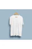 Oversize Düz Beyaz T-shirt thumbnail 1