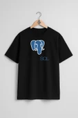 Oversize Postgresql Göğüs Tasarımlı Unisex T-Shirt thumbnail 9