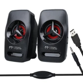 Magicvoice T-19 1+1 USB Pc Mini Hoparlör thumbnail 2