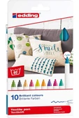 Edding 4600 10'lu Kumaş Kalemi Set - Fun thumbnail 1