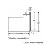 Bosch HBF512BB1T SİYAH ANKASTRE FIRIN thumbnail 4