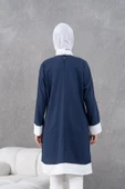 garnili diz boyu sala tunik thumbnail 5