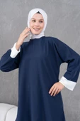 garnili diz boyu sala tunik thumbnail 7