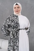 Desenli Garnili Salaş Elbise thumbnail 1