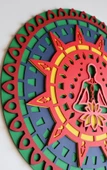 Ev Dekoru Lotus Mandala Çakra Temalı Ahşap Duvar Dekoru thumbnail 1