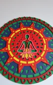 Ev Dekoru Lotus Mandala Çakra Temalı Ahşap Duvar Dekoru thumbnail 3