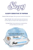 Sleepy Sensitive 70'li Islak Bebek Havlusu thumbnail 2