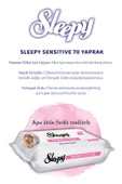 Sleepy Sensitive 70'li Islak Bebek Havlusu thumbnail 3