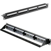 24 port cat6 patch panel 24 port ethernet panel thumbnail 2