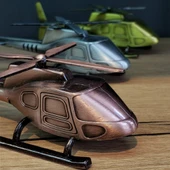 Periboia Dekoratif Metal Helikopter thumbnail 2