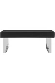 Hitit Dekorasyon Amana Paslanmaz Metal Bench thumbnail 3