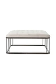 Hitit Dekorasyon Cope Siyah Metal Bench thumbnail 3
