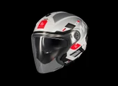 KASK MT COSMO SV Silence A2 Gloss GÜMÜŞ GÖZLÜKLÜ thumbnail 1