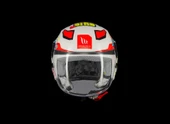 KASK MT ÇOCUK LITE DİNO A0 BEYAZ thumbnail 3