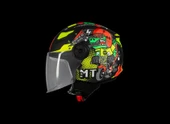 KASK MT ÇOCUK LITE DİNO A1 MAT SİYAH thumbnail 2