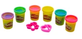 Play-Doh 6'lı Oyun Hamuru + 2 Adet Hamur Kalıbı thumbnail 2