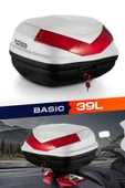 WOGEN WG39 ARKA ÇANTA 39 L BASİC (BEYAZ) + KARBON DİZLİK HEDİYELİ thumbnail 2