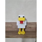 Minecraft Tavuk Figür 15 Cm thumbnail 1