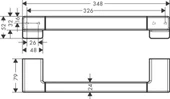 Hansgrohe AddStoris Tutamak Krom thumbnail 2