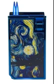 Firebird Starry Night Çift Torch Puro Çakmağı - Mavi thumbnail 3