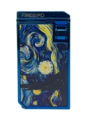 Firebird Starry Night Çift Torch Puro Çakmağı - Mavi thumbnail 1