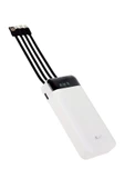 XTECH 20.000 mAH DOUBLE USB İNTERNAL CABLE POWERBANK thumbnail 4