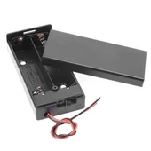 Powermaster  2'li AA Kapaklı Switch'li Pil Yuvası (IC-233C thumbnail 2