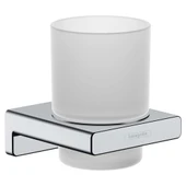 Hansgrohe AddStoris Diş Fırçalık Krom thumbnail 1