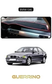 BMW E46TORPİDO KORUMA KILIFI SİYAH KENAR thumbnail 1