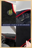BMW E30TORPİDO KORUMA KILIFI SİYAH KENAR thumbnail 2