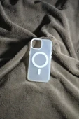 İphone 14 Uyumlu Sert Silikon Magsafeli Kılıf thumbnail 2