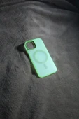 İphone 14 Uyumlu Sert Silikon Magsafeli Kılıf thumbnail 1